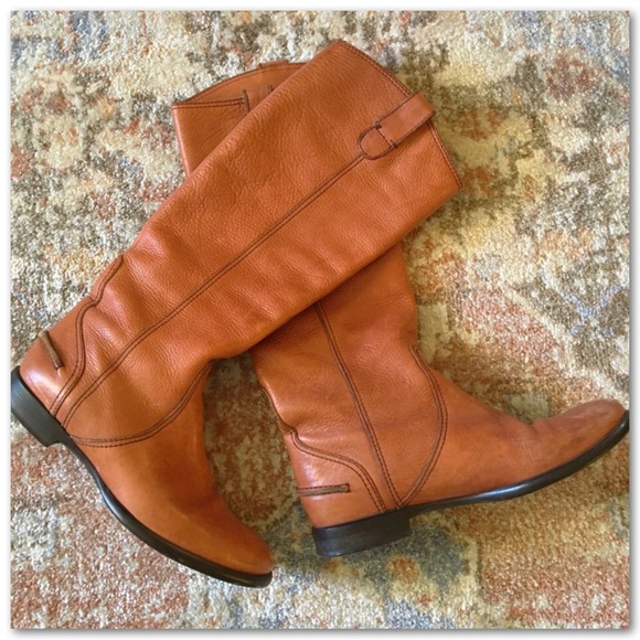 Madewell 1937 / Archive Leather Boot / English Saddle / Retail $298 - Picture 5 of 9